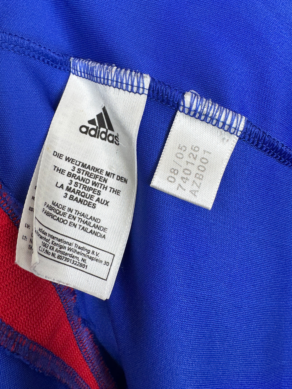 MAILLOT DE FOOTBALL ÉQUIPE DE FRANCE 2006 DOMICILE - ZINÉDINE ZIDANE #10 (M)