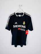 MAILLOT DE FOOTBALL REAL MADRID 2004/2005 EXTÉRIEUR - ZINÉDINE ZIDANE #5 (M)