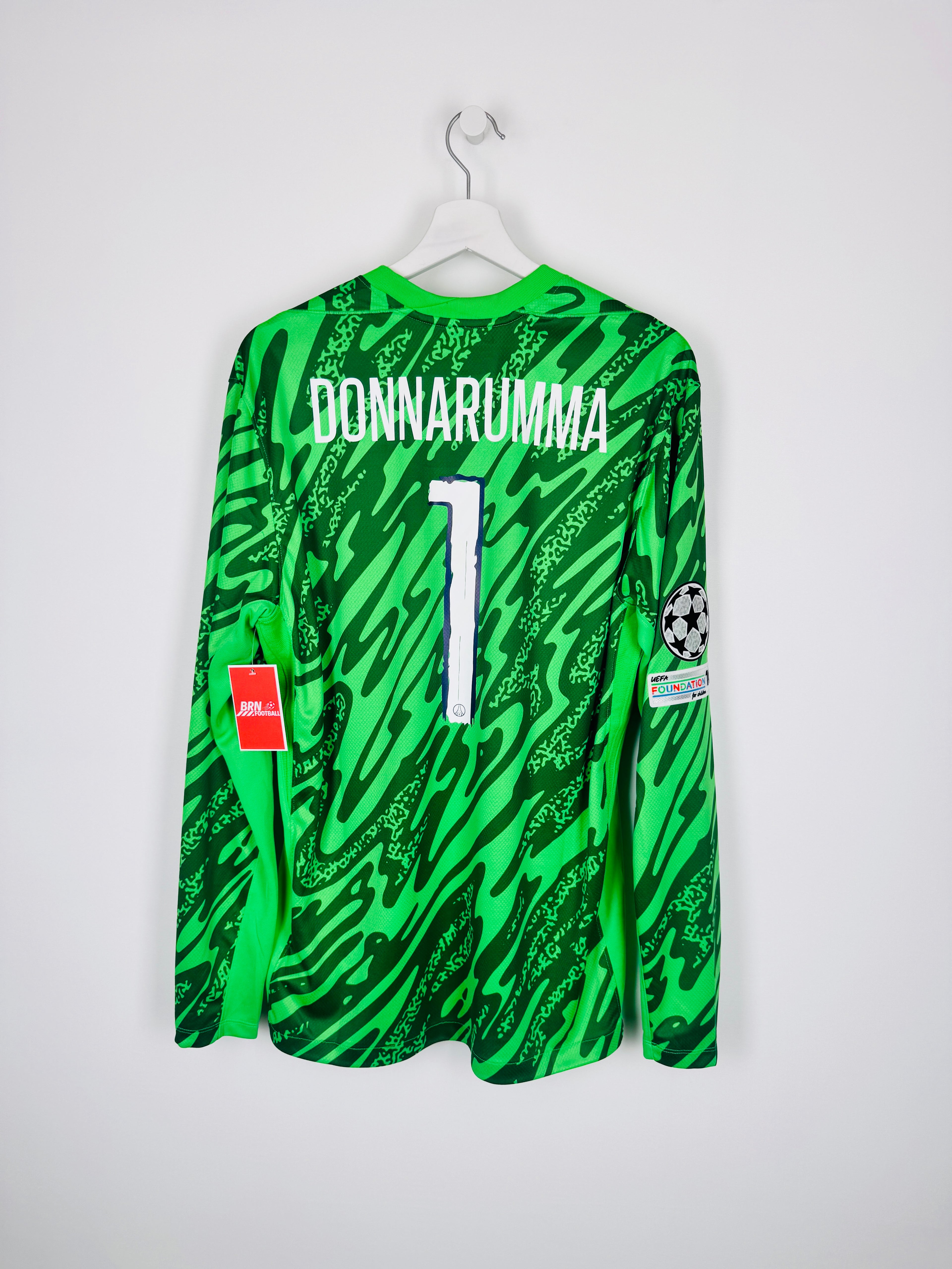 MAILLOT DE FOOTBALL PSG 2024/2025 GARDIEN FINALE MUNICH 2025 - GIANLUIGI DONNARUMMA #1 (L) NEUF