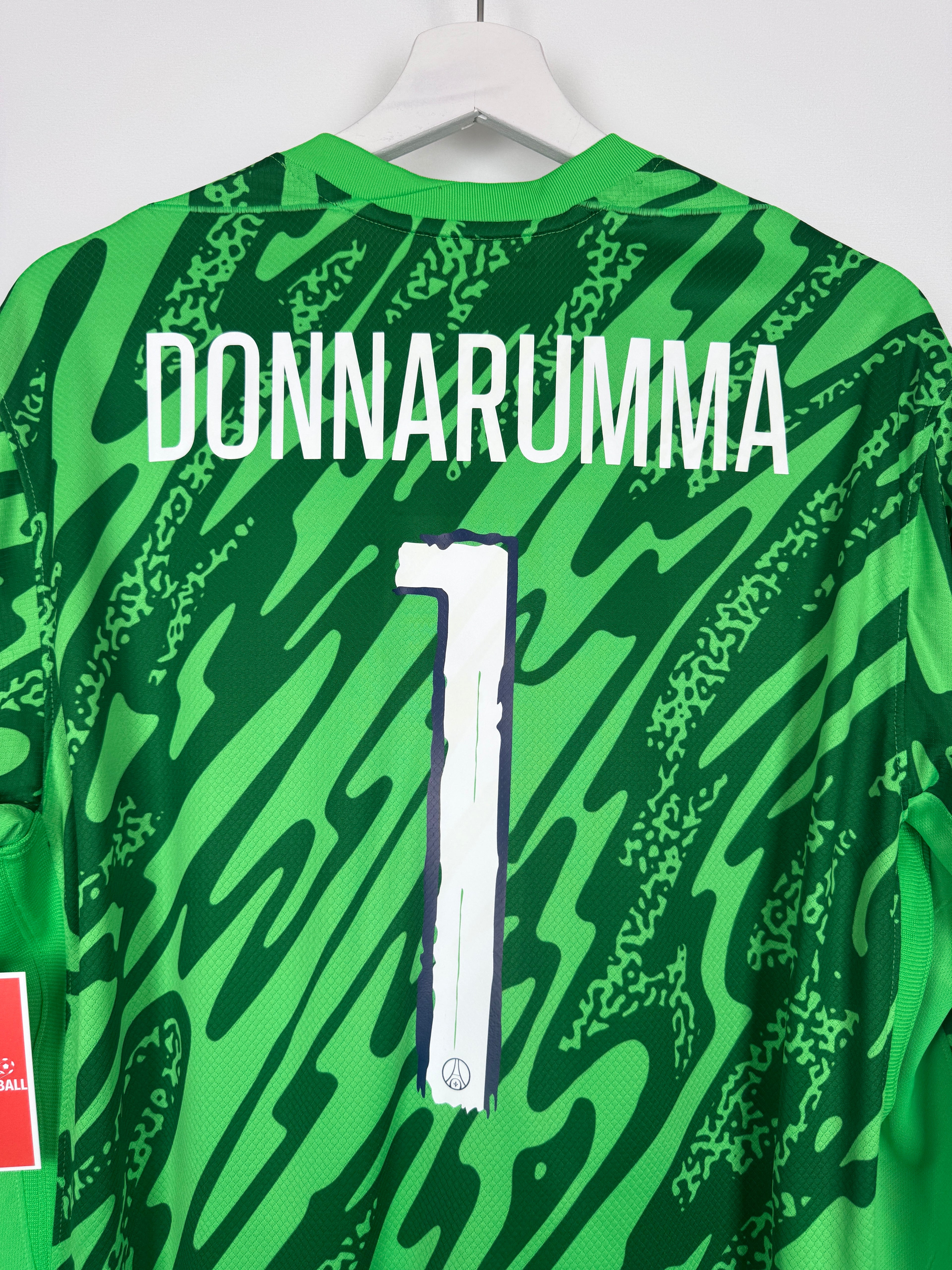 MAILLOT DE FOOTBALL PSG 2024/2025 GARDIEN FINALE MUNICH 2025 - GIANLUIGI DONNARUMMA #1 (L) NEUF
