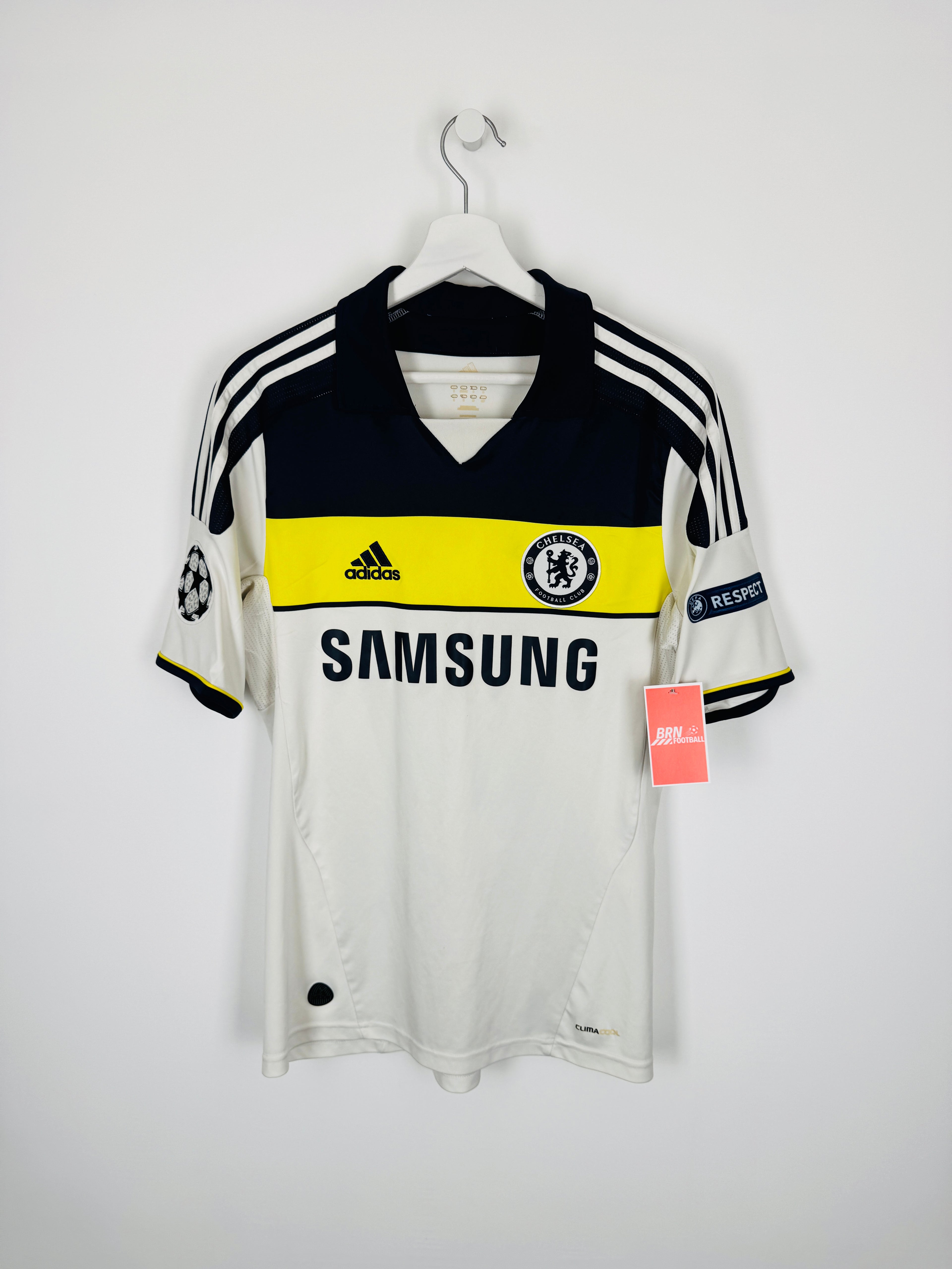 CHELSEA 2011/2012 THIRD FOOTBALL SHIRT - DROGBA #11 (M)