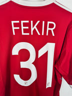 OLYMPIQUE LYONNAIS 2013/2014 AWAY FOOTBALL SHIRT - FEKIR #31 (L)