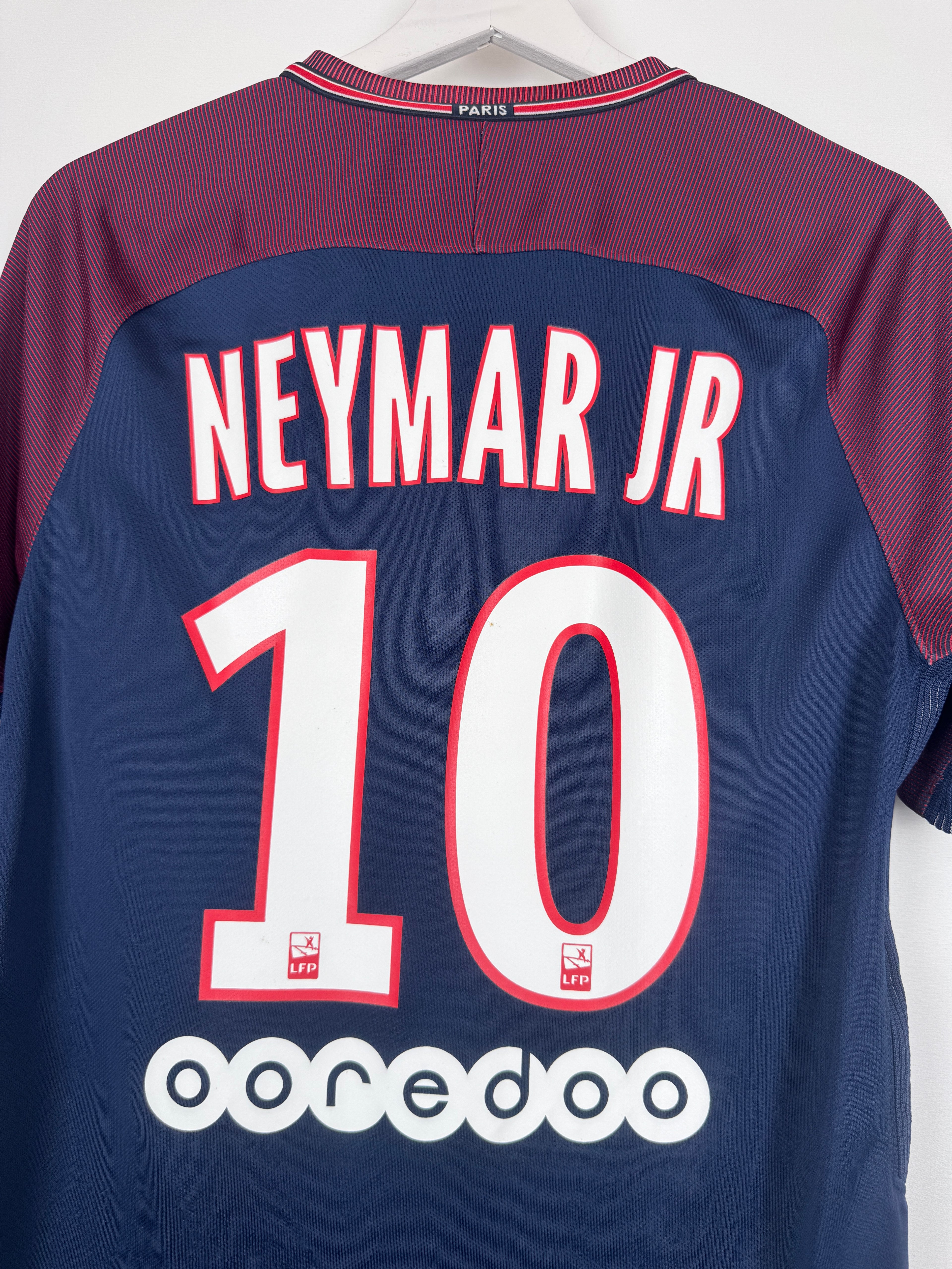 MAILLOT DE FOOTBALL PSG 2017/2018 DOMICILE - NEYMAR JR #10 (S)