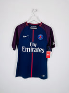 MAILLOT DE FOOTBALL PSG 2017/2018 DOMICILE - NEYMAR JR #10 (S)