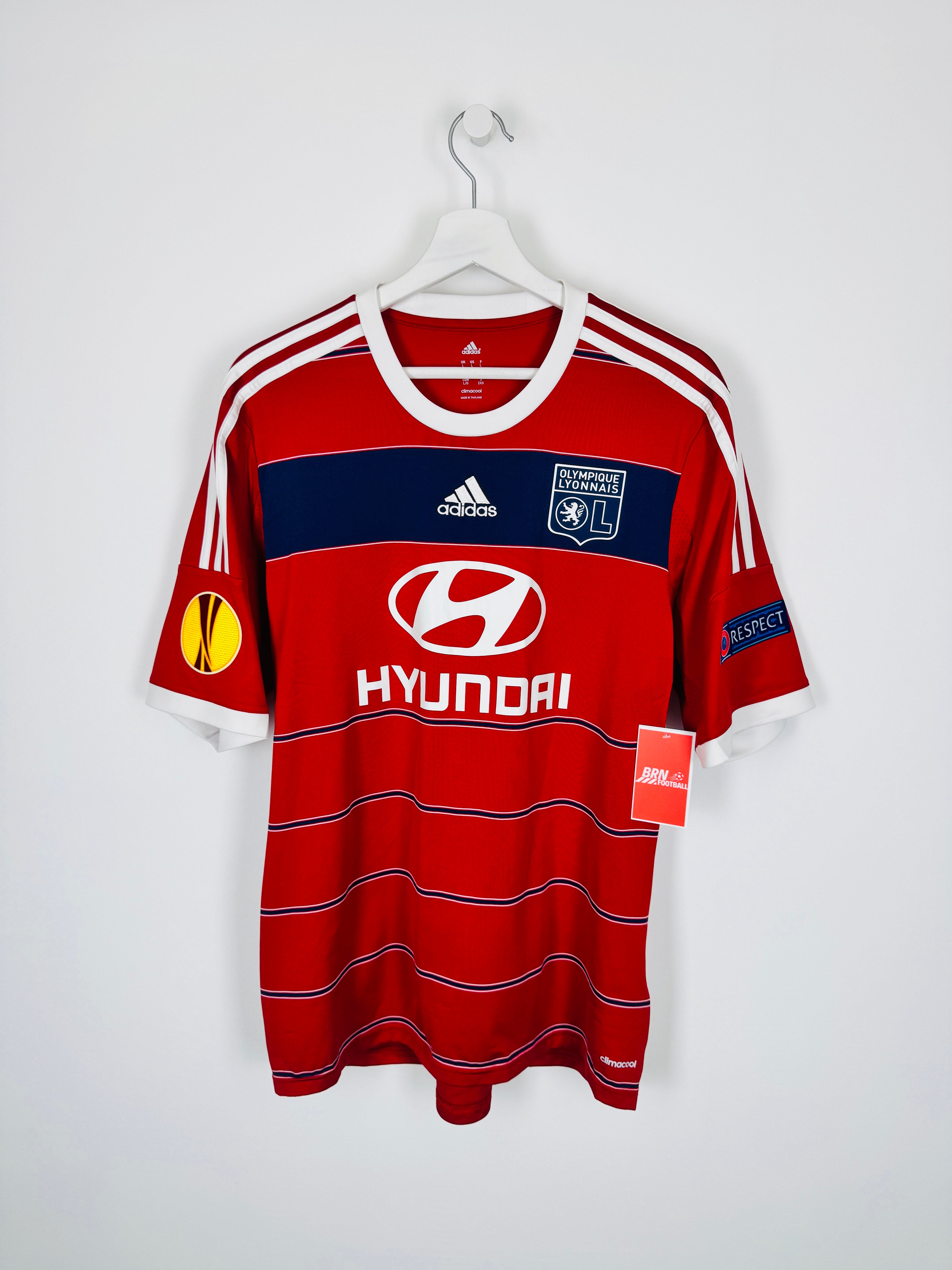 OLYMPIQUE LYONNAIS 2013/2014 AWAY FOOTBALL SHIRT - FEKIR #31 (L)