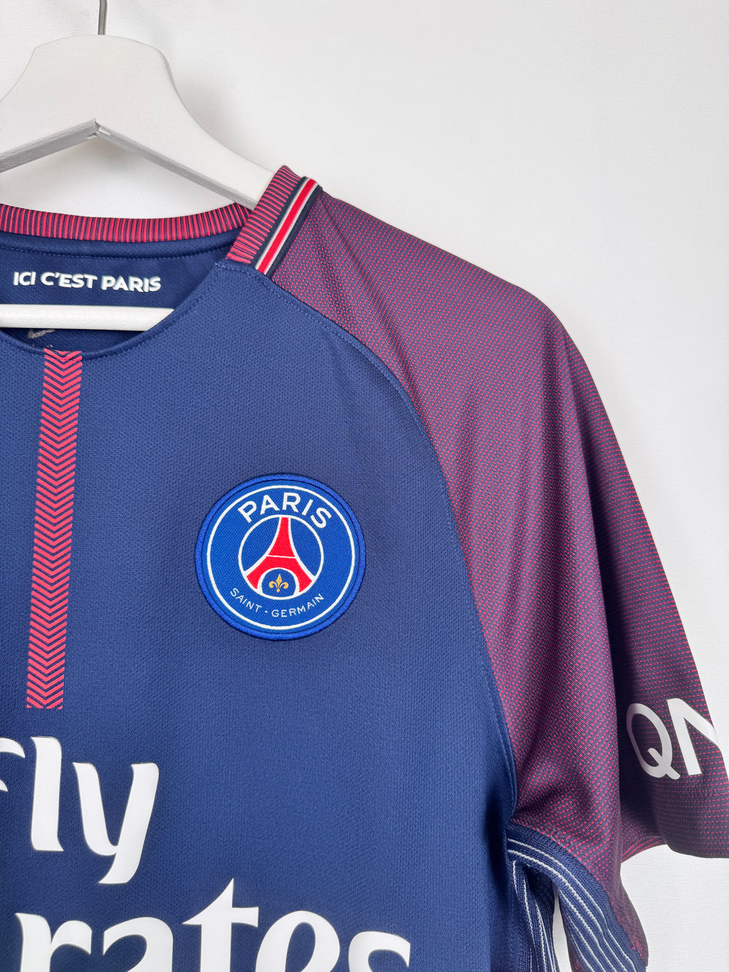 MAILLOT DE FOOTBALL PSG 2017/2018 DOMICILE - NEYMAR JR #10 (S)