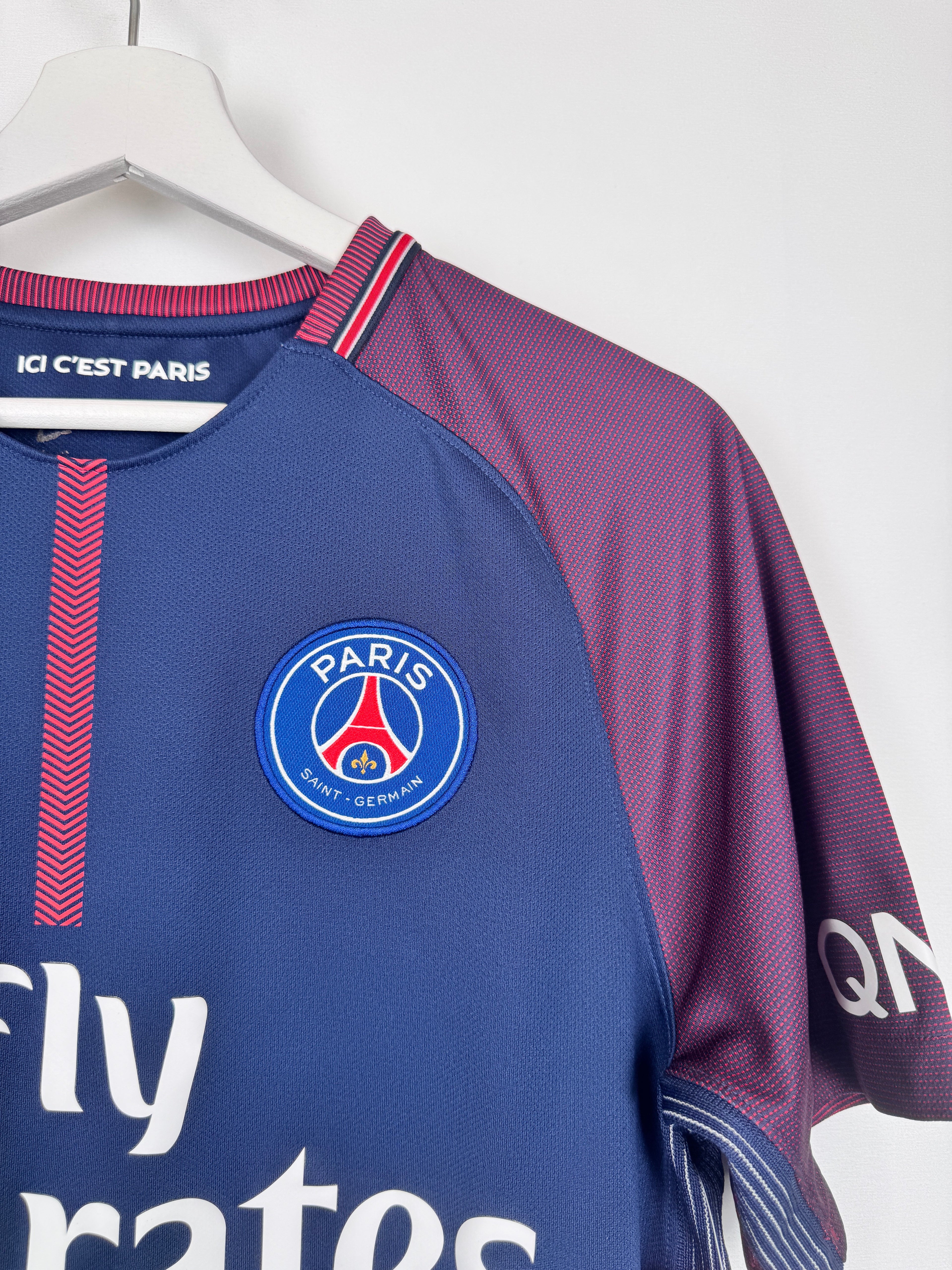 MAILLOT DE FOOTBALL PSG 2017/2018 DOMICILE - NEYMAR JR #10 (S)
