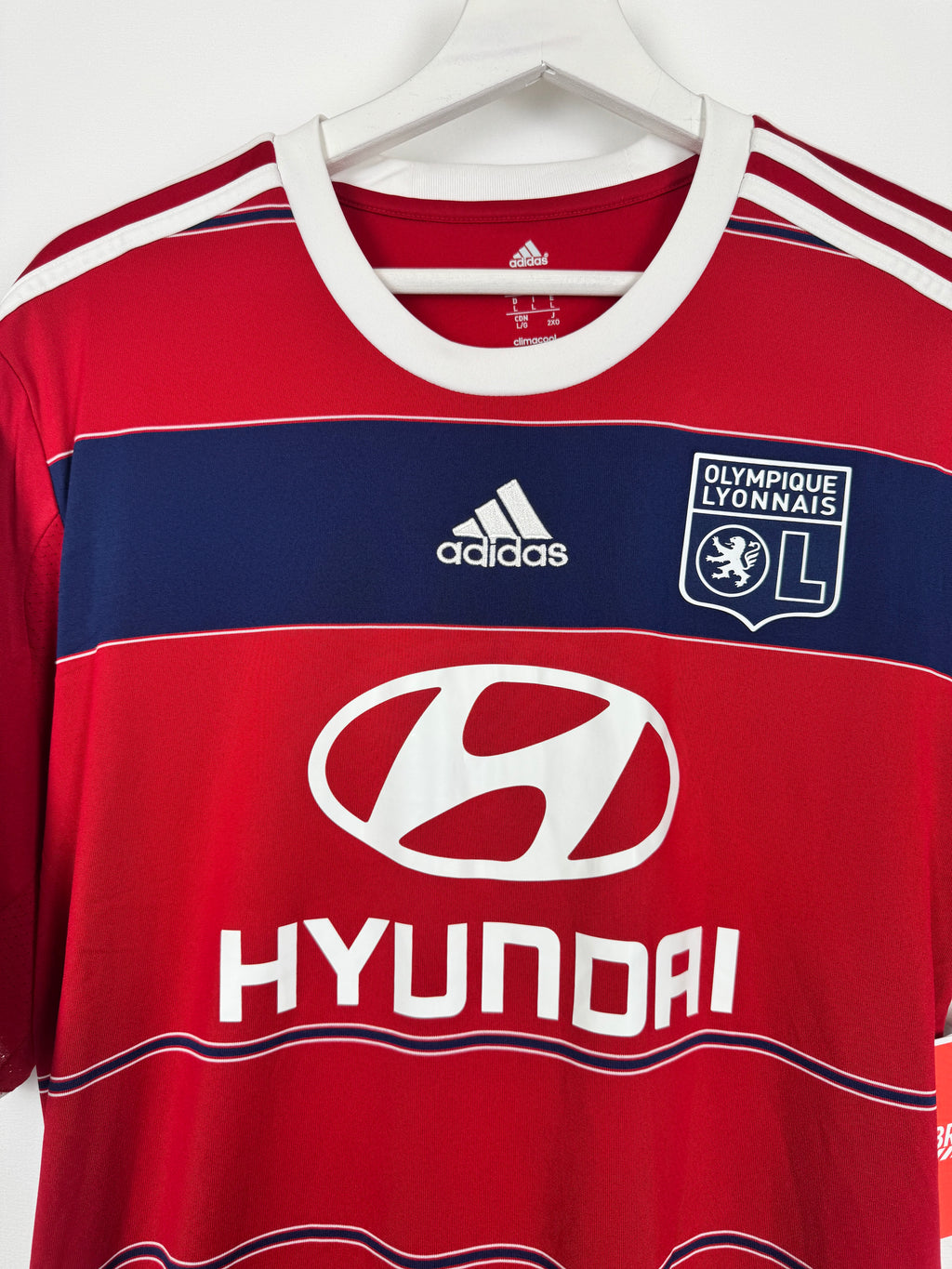 OLYMPIQUE LYONNAIS 2013/2014 AWAY FOOTBALL SHIRT - FEKIR #31 (L)