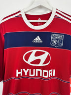 OLYMPIQUE LYONNAIS 2013/2014 AWAY FOOTBALL SHIRT - FEKIR #31 (L)