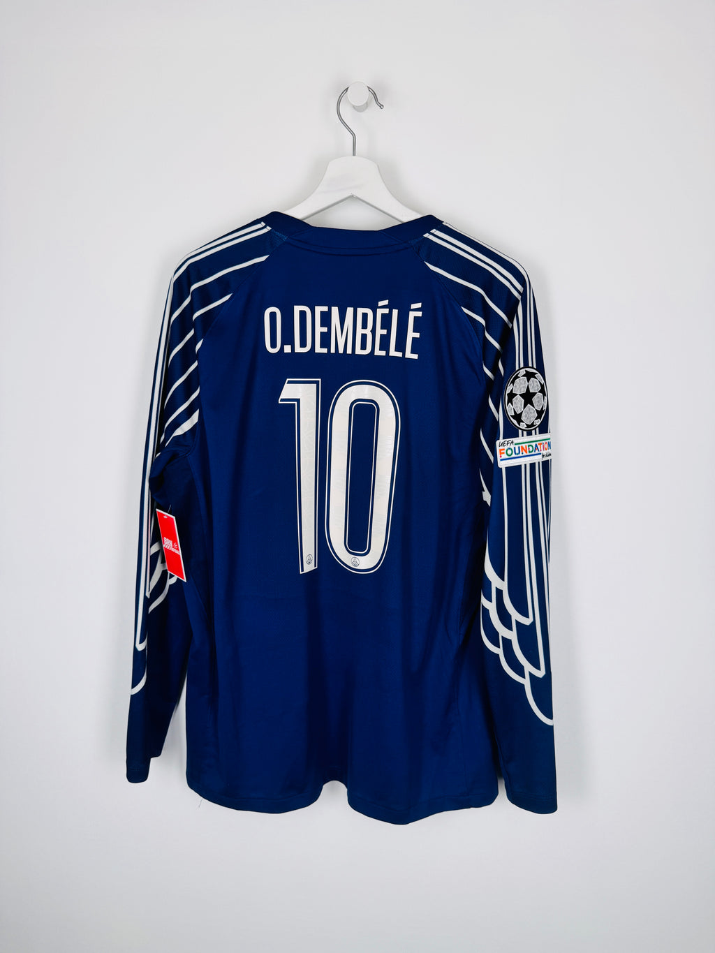 MAILLOT DE FOOTBALL PSG 2024/2025 FOURTH MANCHES LONGUES - OUSMANE DEMBÉLÉ #10 (L)