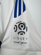 OLYMPIQUE LYONNAIS 2010/2011 HOME FOOTBALL SHIRT - LACAZETTE #38 (M)