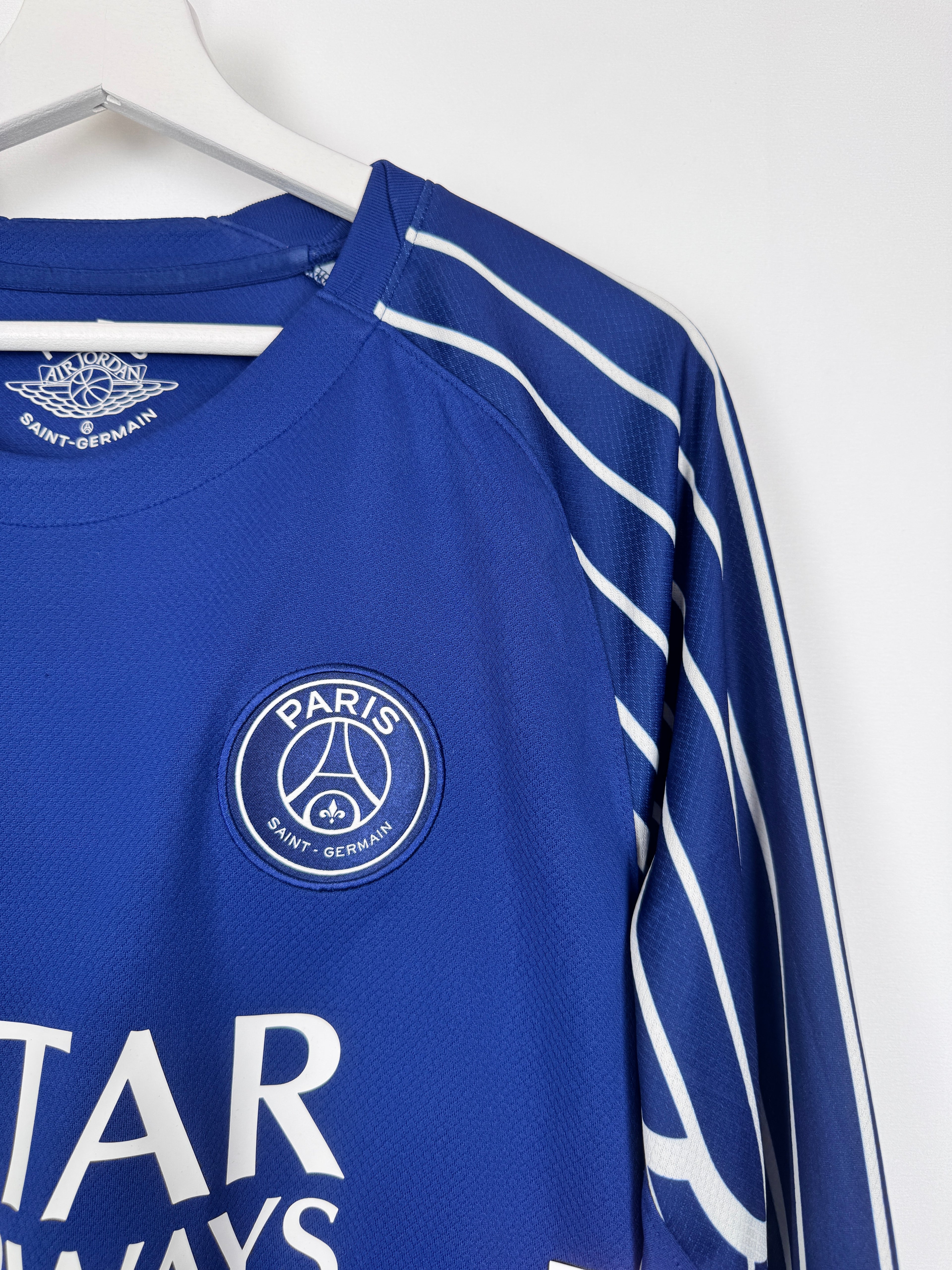 MAILLOT DE FOOTBALL PSG 2024/2025 FOURTH MANCHES LONGUES - OUSMANE DEMBÉLÉ #10 (L)