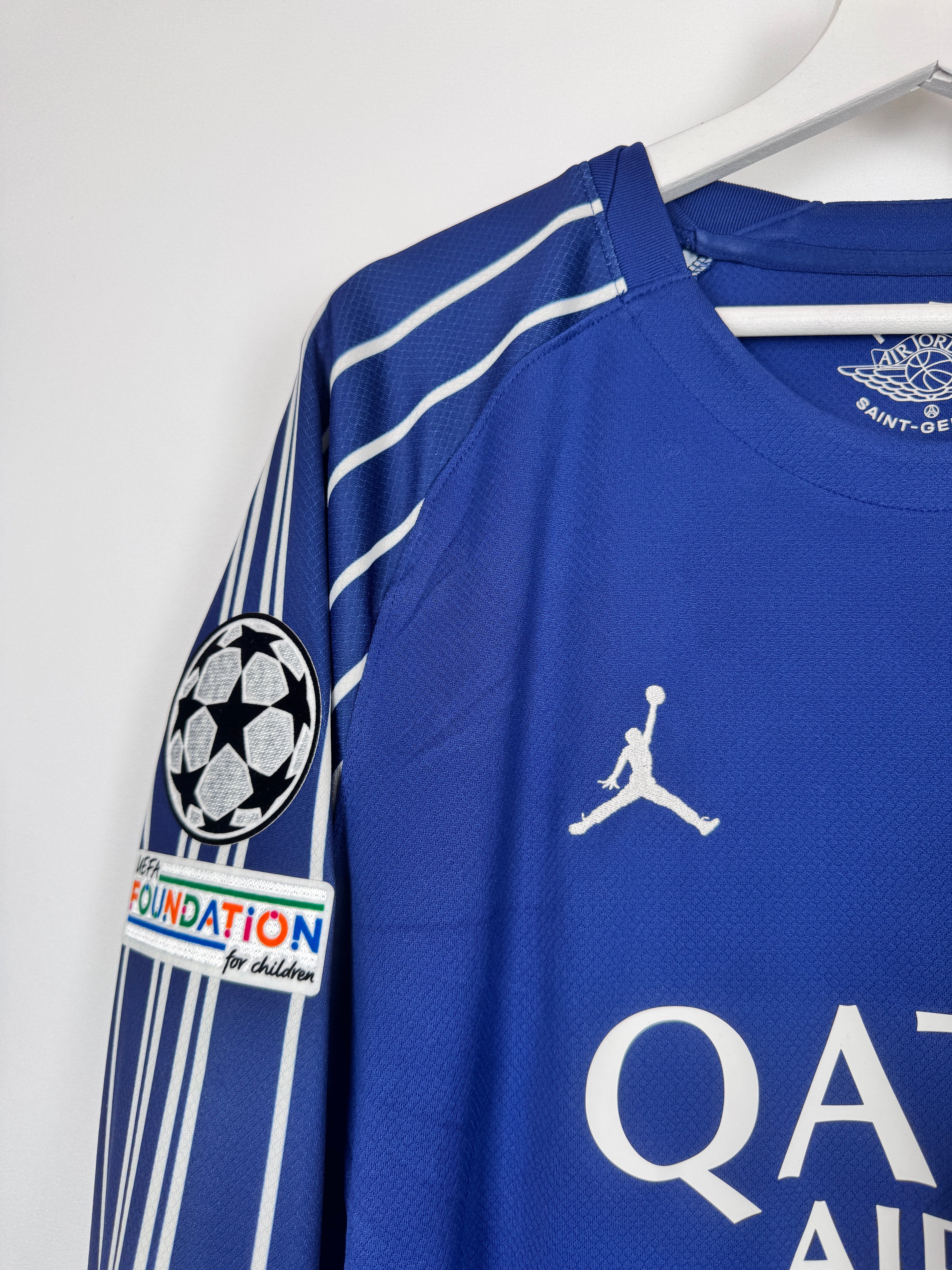 MAILLOT DE FOOTBALL PSG 2024/2025 FOURTH MANCHES LONGUES - OUSMANE DEMBÉLÉ #10 (L)