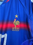 CAMISETA DE FÚTBOL SELECCIÓN DE FRANCIA 2004 LOCAL - ZIDANE #10 (L)