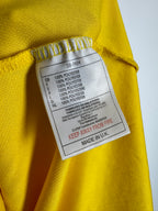 BRAZIL 1998 HOME FOOTBALL JERSEY - RONALDO #9 (S)