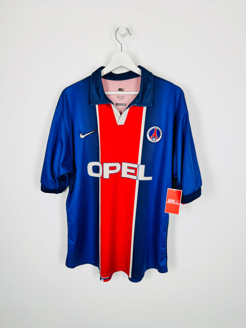 FOOTBALL JERSEY PSG 1998/1999 HOME PRO STOCK (XL)