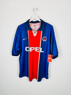 FOOTBALL JERSEY PSG 1998/1999 HOME PRO STOCK (XL)