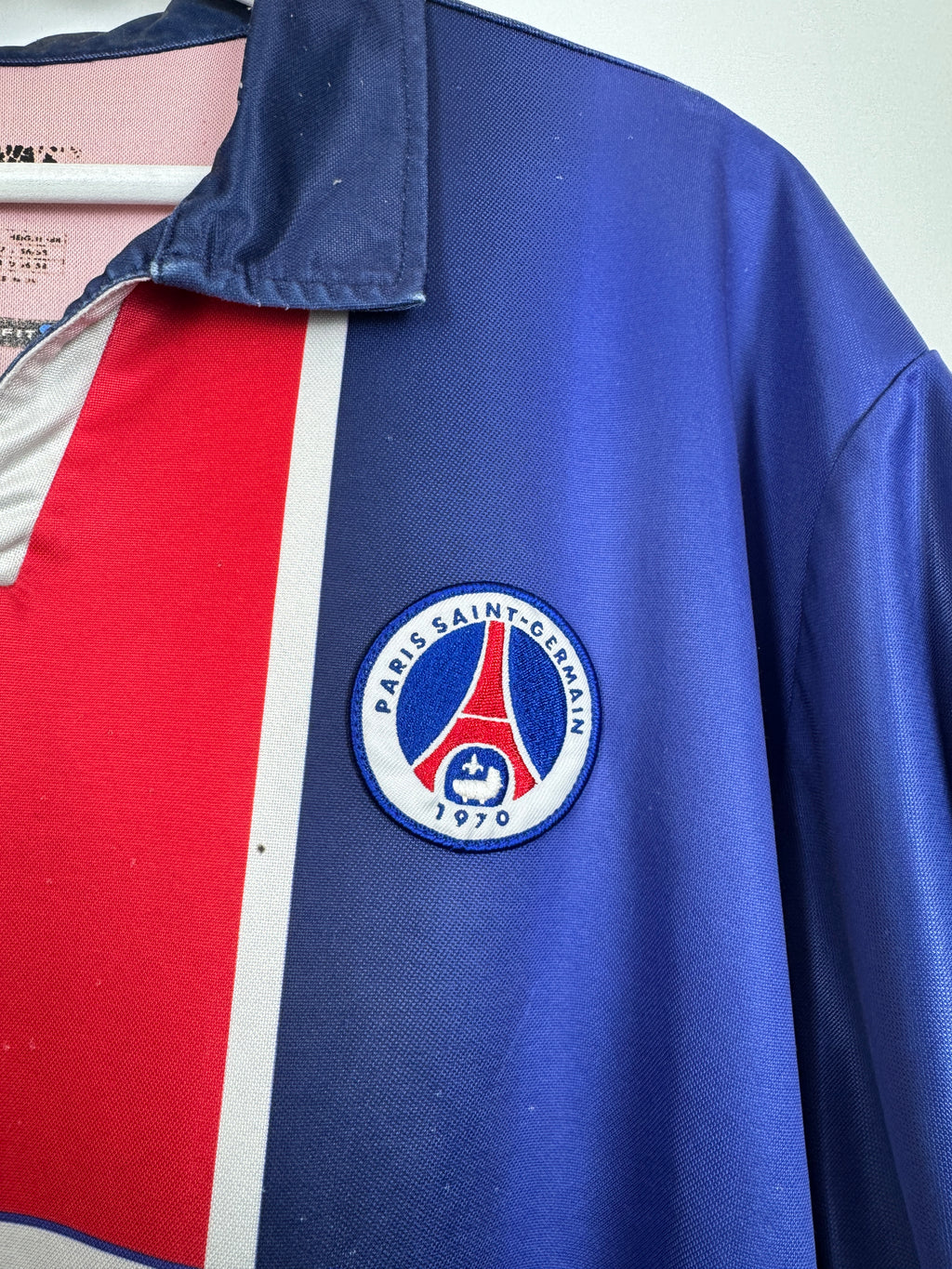FOOTBALL JERSEY PSG 1998/1999 HOME PRO STOCK (XL)