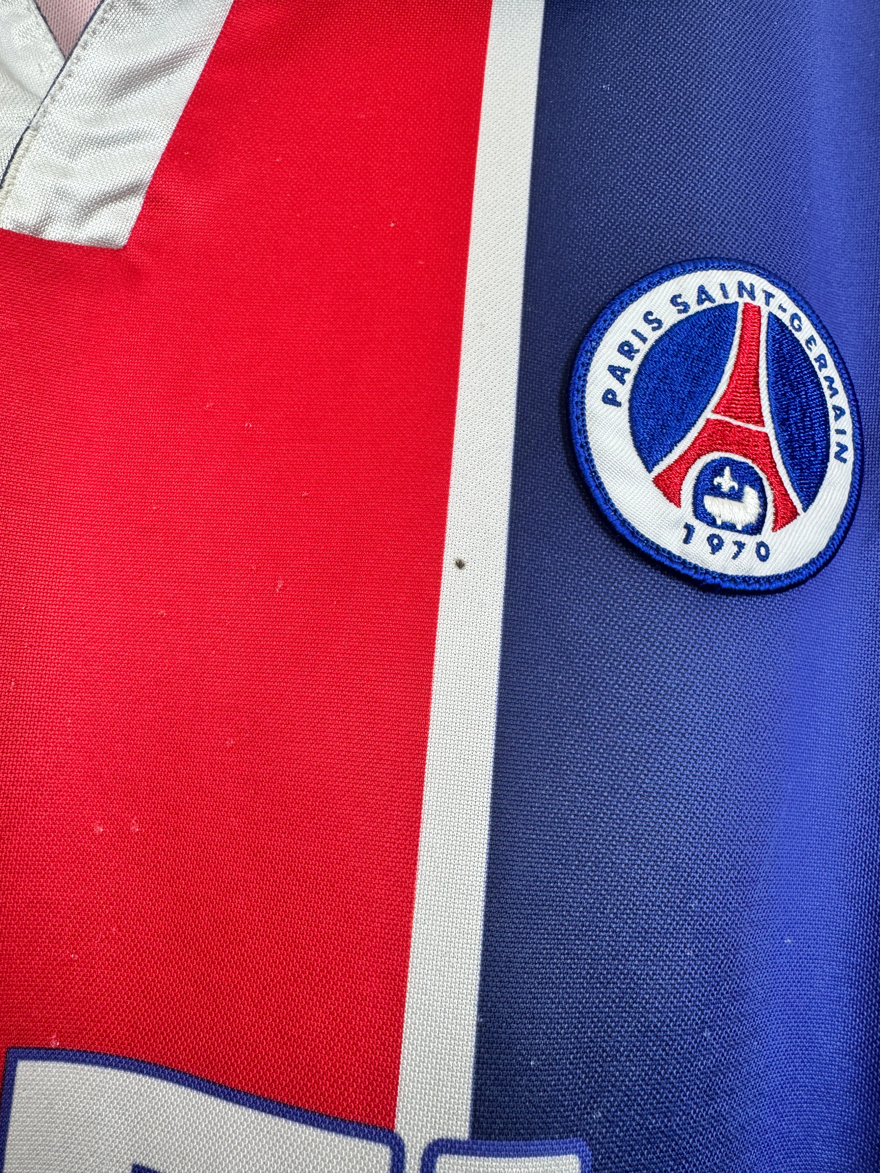FOOTBALL JERSEY PSG 1998/1999 HOME PRO STOCK (XL)