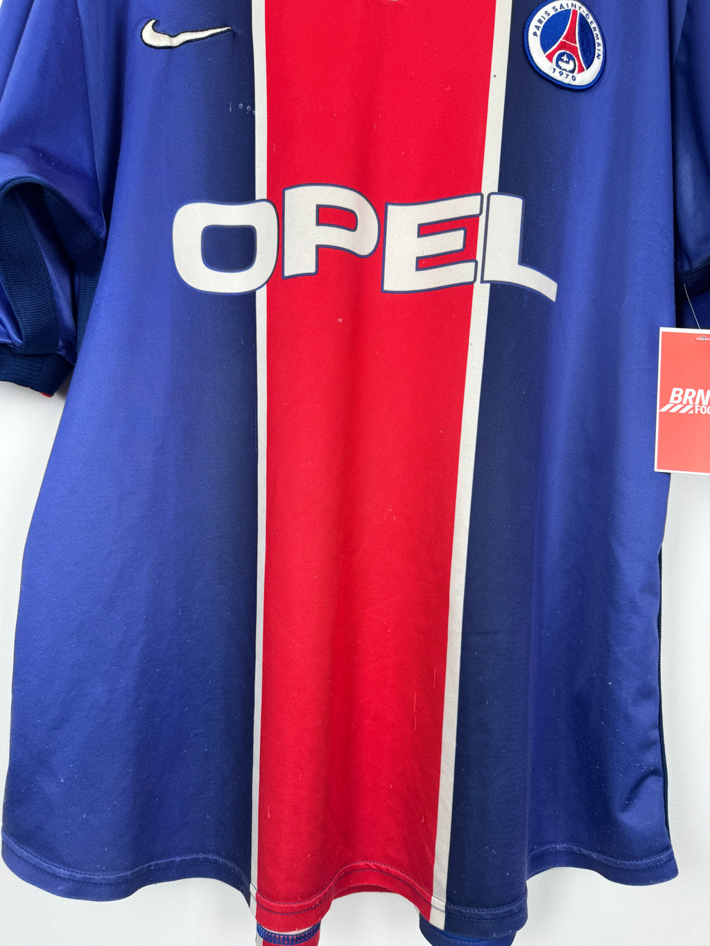 FOOTBALL JERSEY PSG 1998/1999 HOME PRO STOCK (XL)
