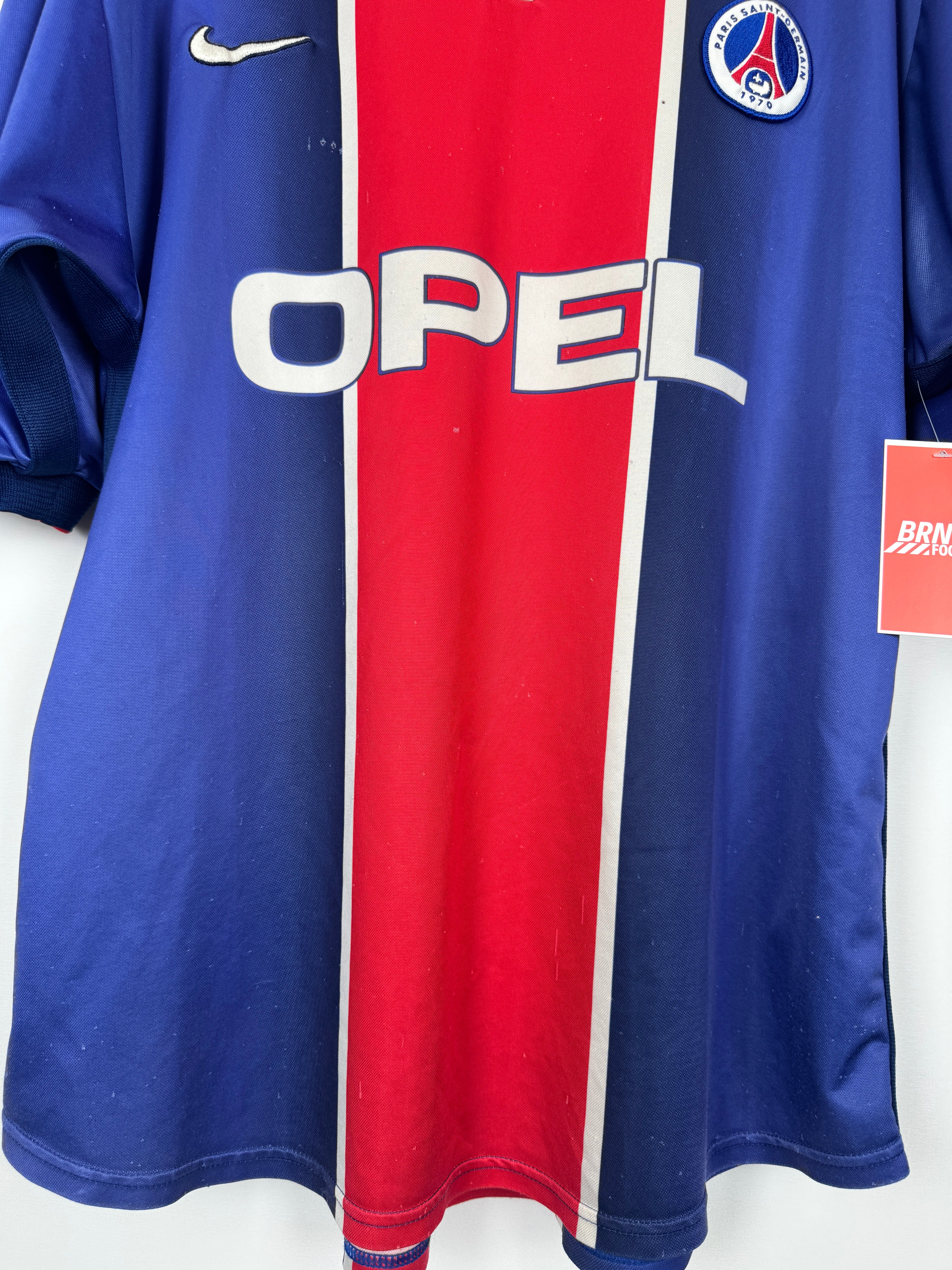 FOOTBALL JERSEY PSG 1998/1999 HOME PRO STOCK (XL)