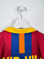 MAILLOT DE FOOTBALL BARCELONE 2010/2011 DOMICILE - DAVID VILLA #7 (XL)