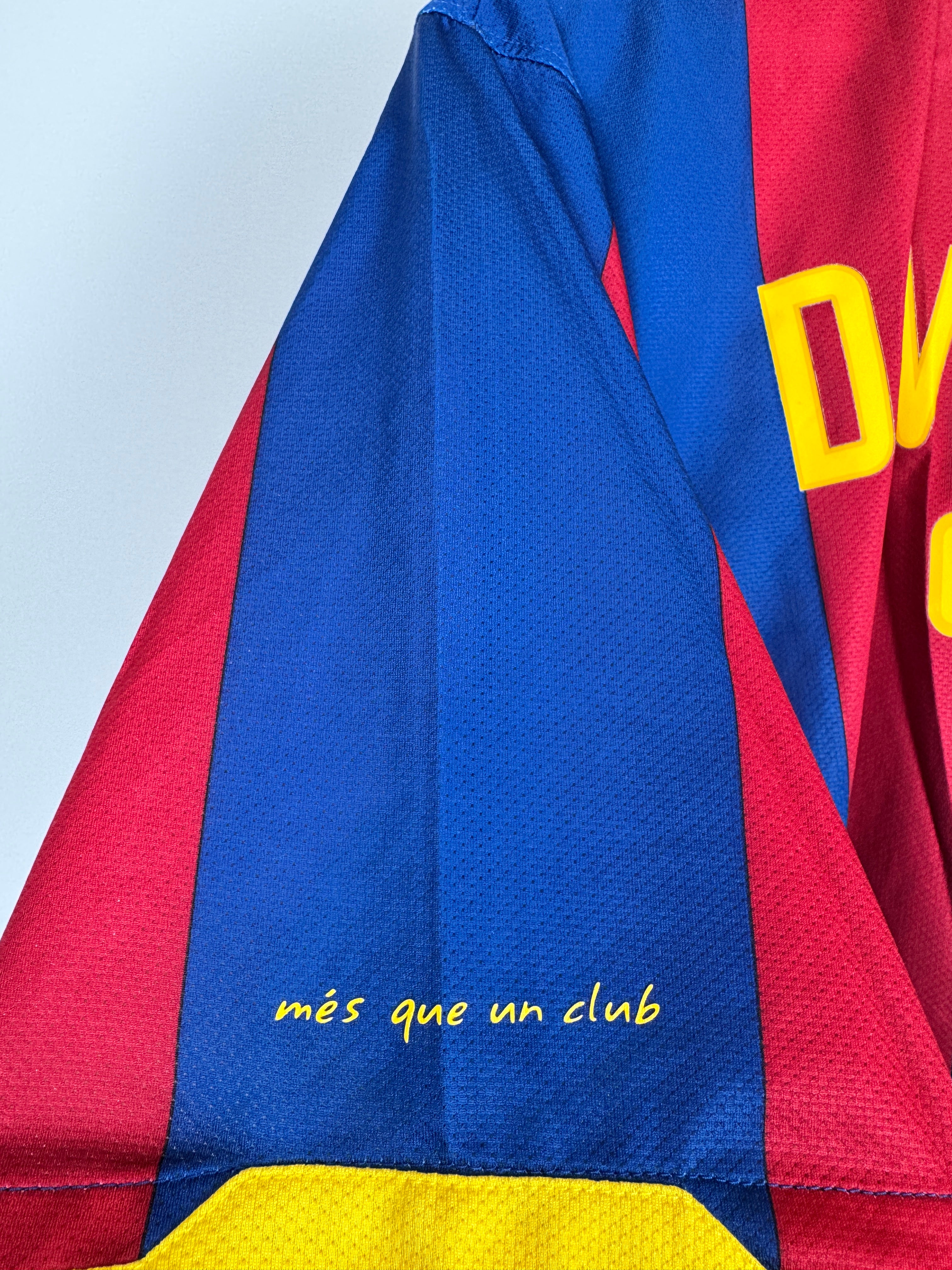 MAILLOT DE FOOTBALL BARCELONE 2010/2011 DOMICILE - DAVID VILLA #7 (XL)