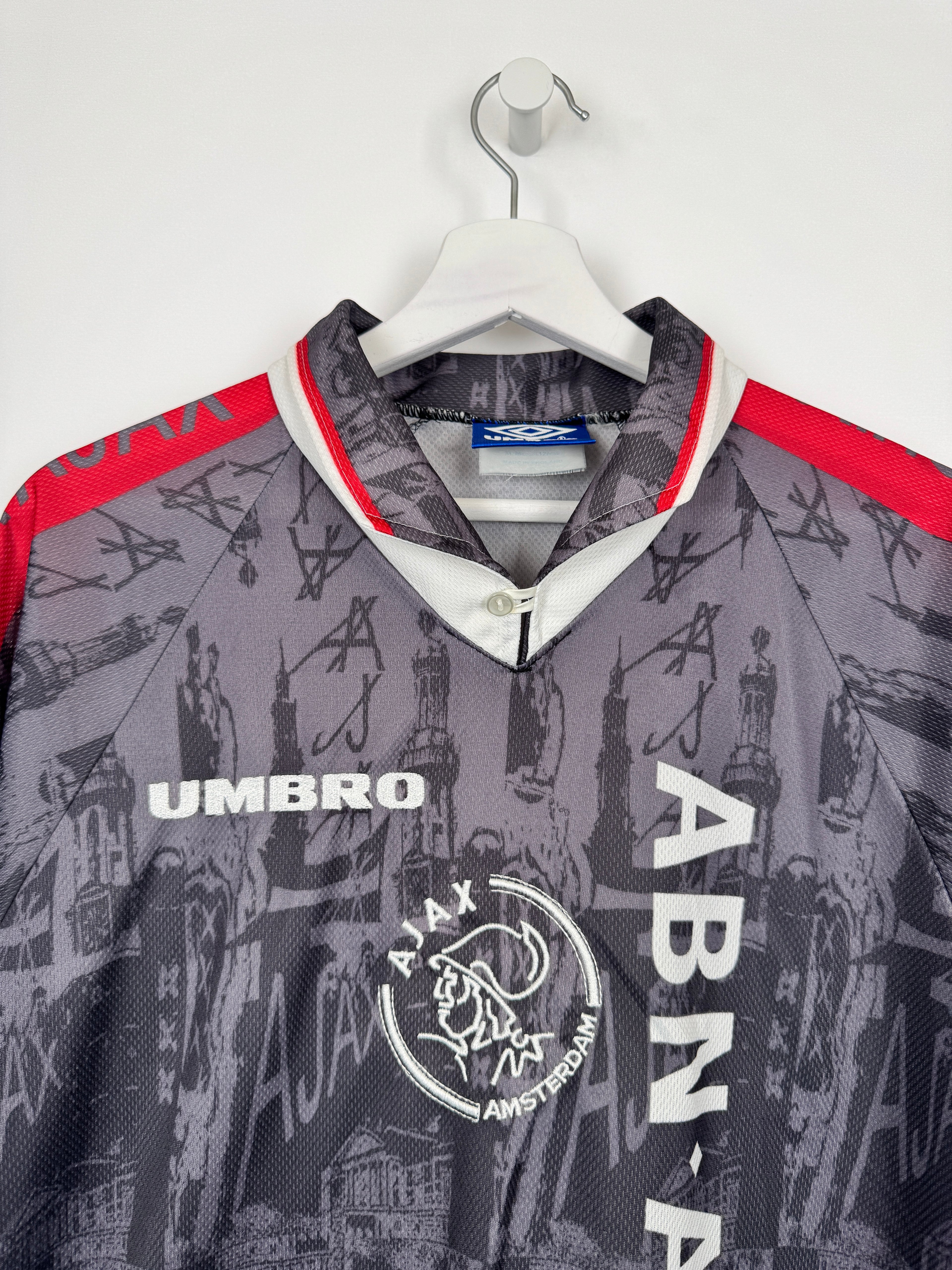 AJAX AMSTERDAM FOOTBALL JERSEY 1996/1997 AWAY (XL)