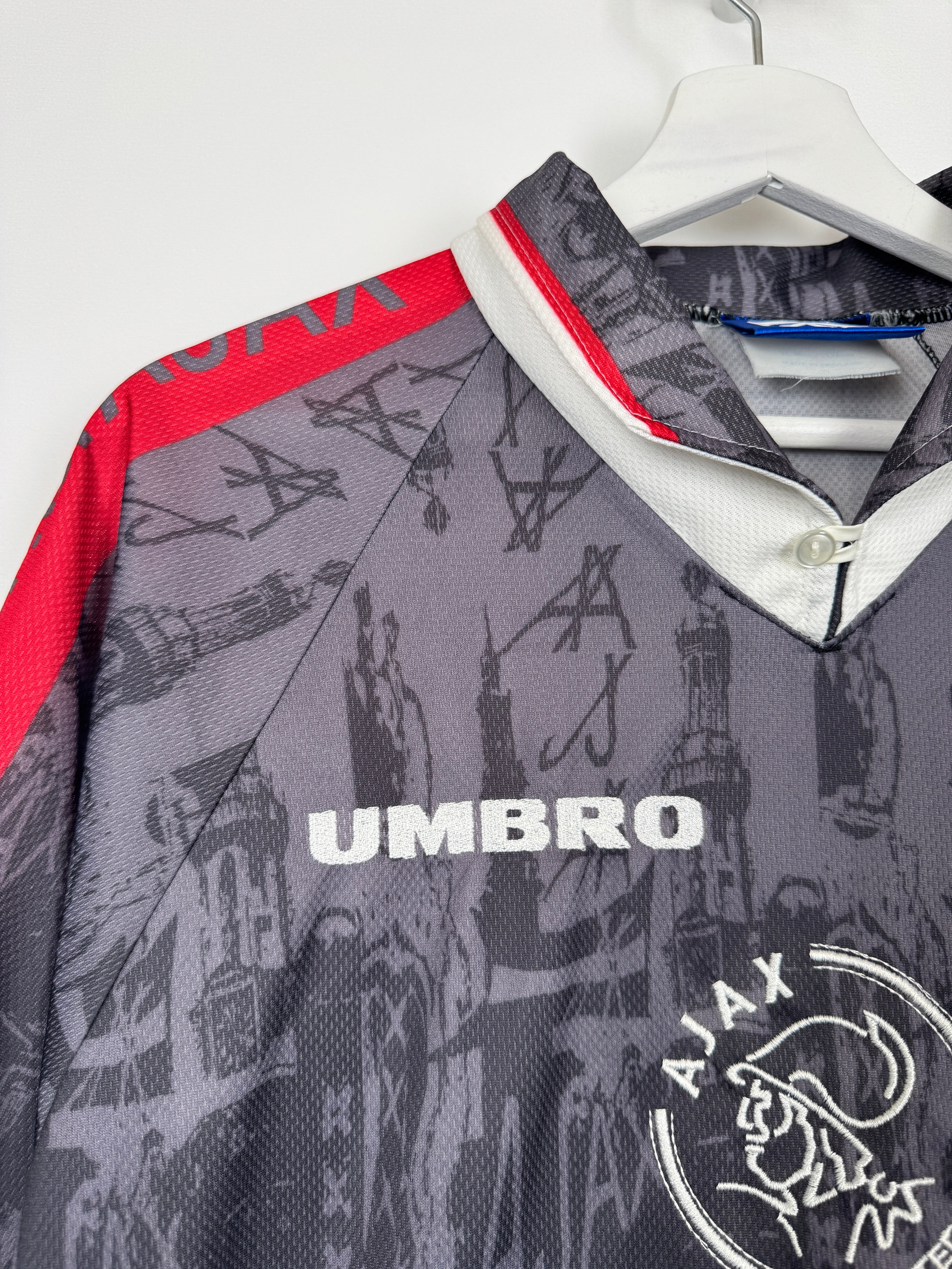 Maillot Football Umbro Manchester United Extérieur 1996-1997 Vintage, Taille L