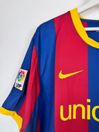 MAILLOT DE FOOTBALL BARCELONE 2010/2011 DOMICILE - DAVID VILLA #7 (XL)