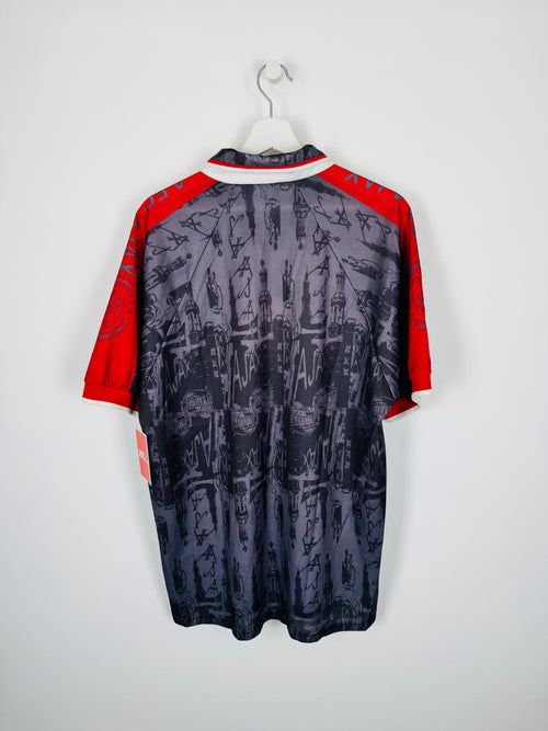 MAILLOT DE FOOTBALL AJAX AMSTERDAM 1996/1997 EXTÉRIEUR (XL)