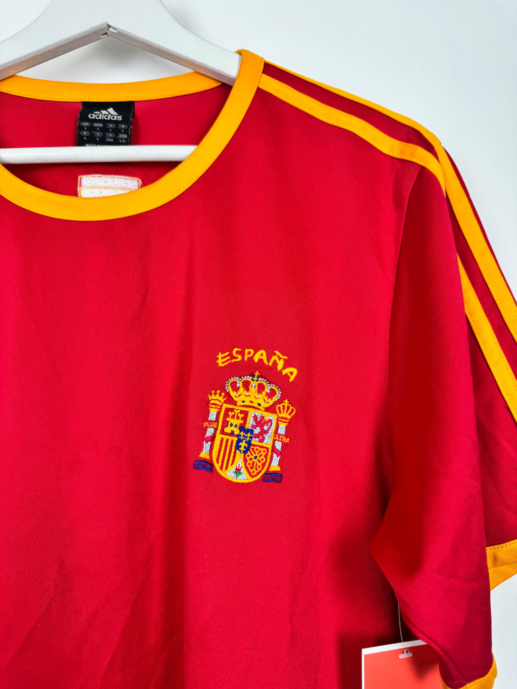 CAMISETA FÚTBOL ENTRENAMIENTO ESPAÑA 2004 (L)
