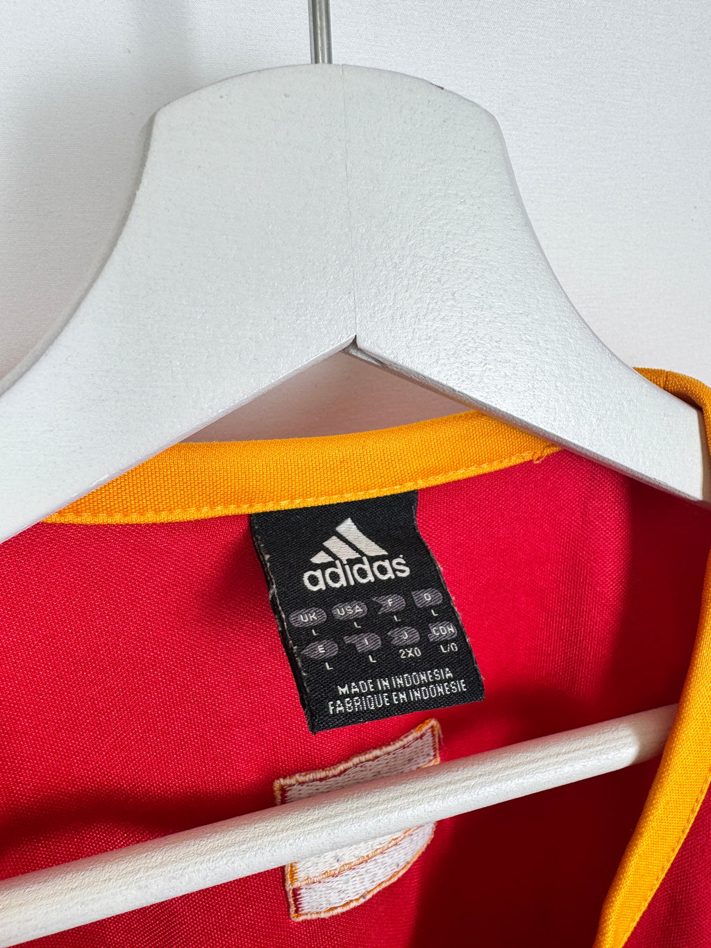 CAMISETA FÚTBOL ENTRENAMIENTO ESPAÑA 2004 (L)