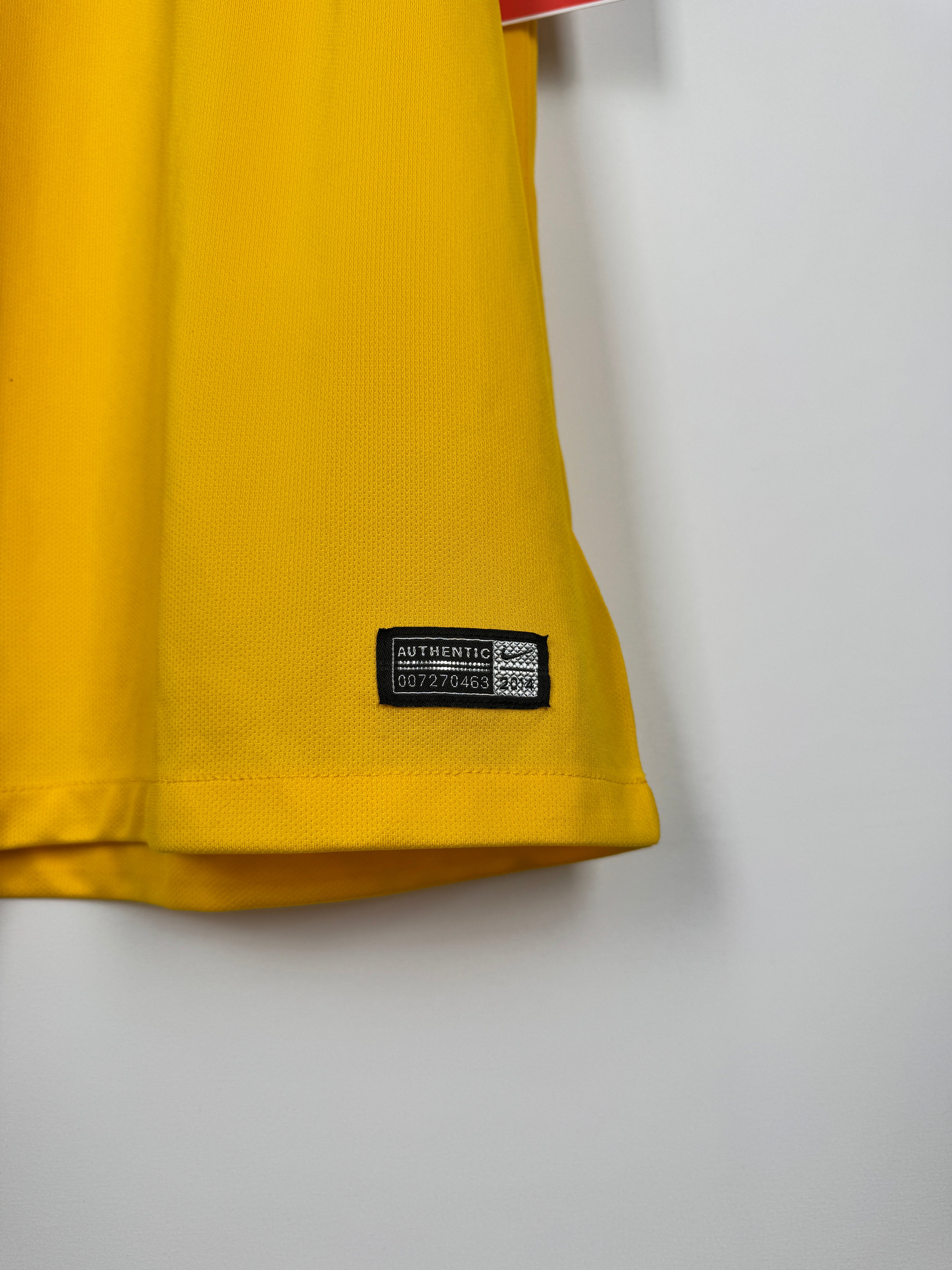BRAZIL 2014 HOME FOOTBALL SHIRT - NEYMAR JR #10 (L)
