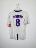 OLYMPIQUE LYONNAIS 2004/2006 HOME FOOTBALL JERSEY - JUNINHO #8 (L)