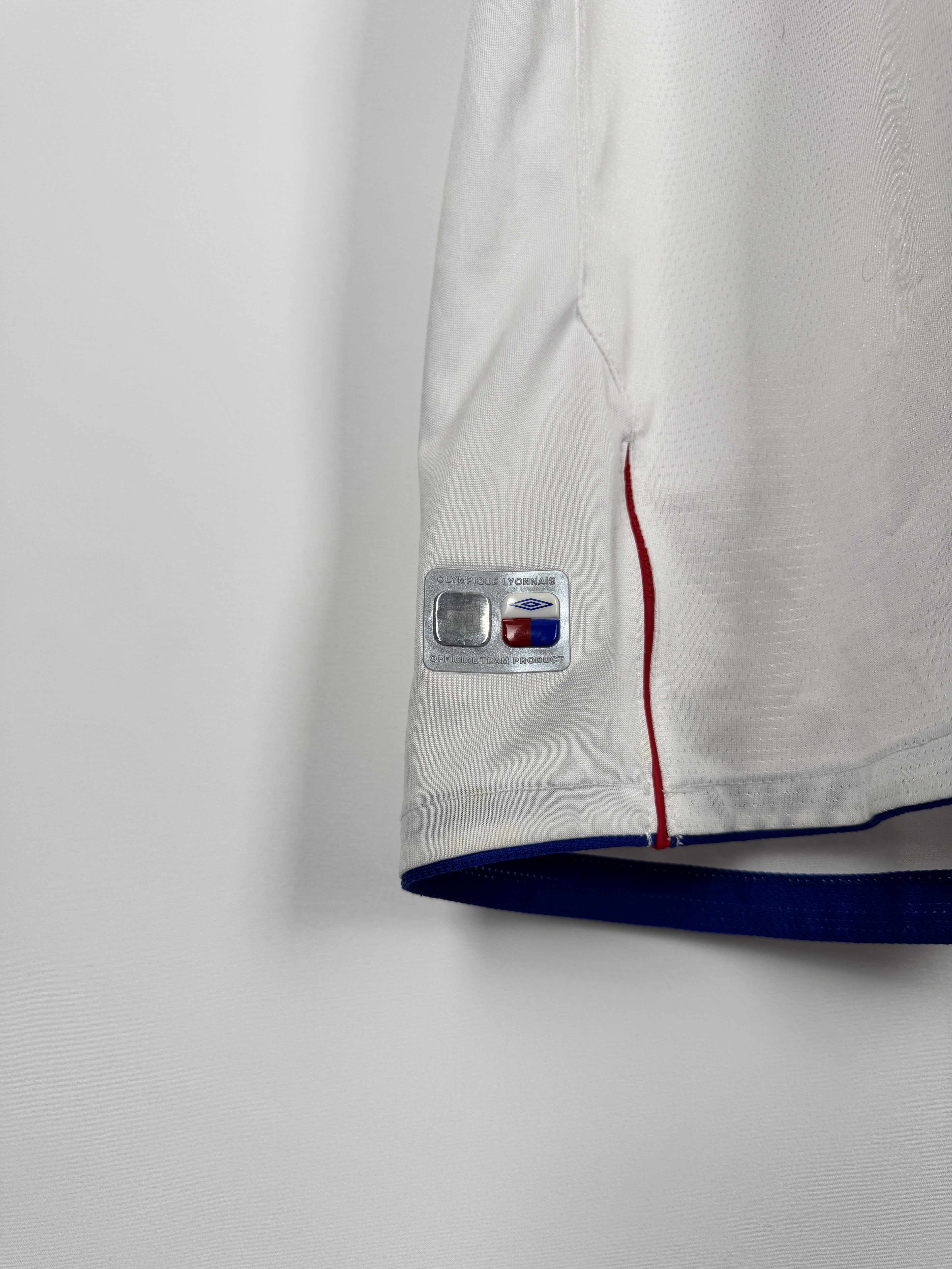 OLYMPIQUE LYONNAIS 2004/2006 HOME FOOTBALL JERSEY - JUNINHO #8 (L)