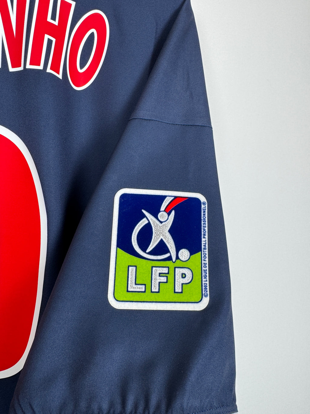 PSG 2002/2003 HOME FOOTBALL SHIRT - RONALDINHO #10 (L)