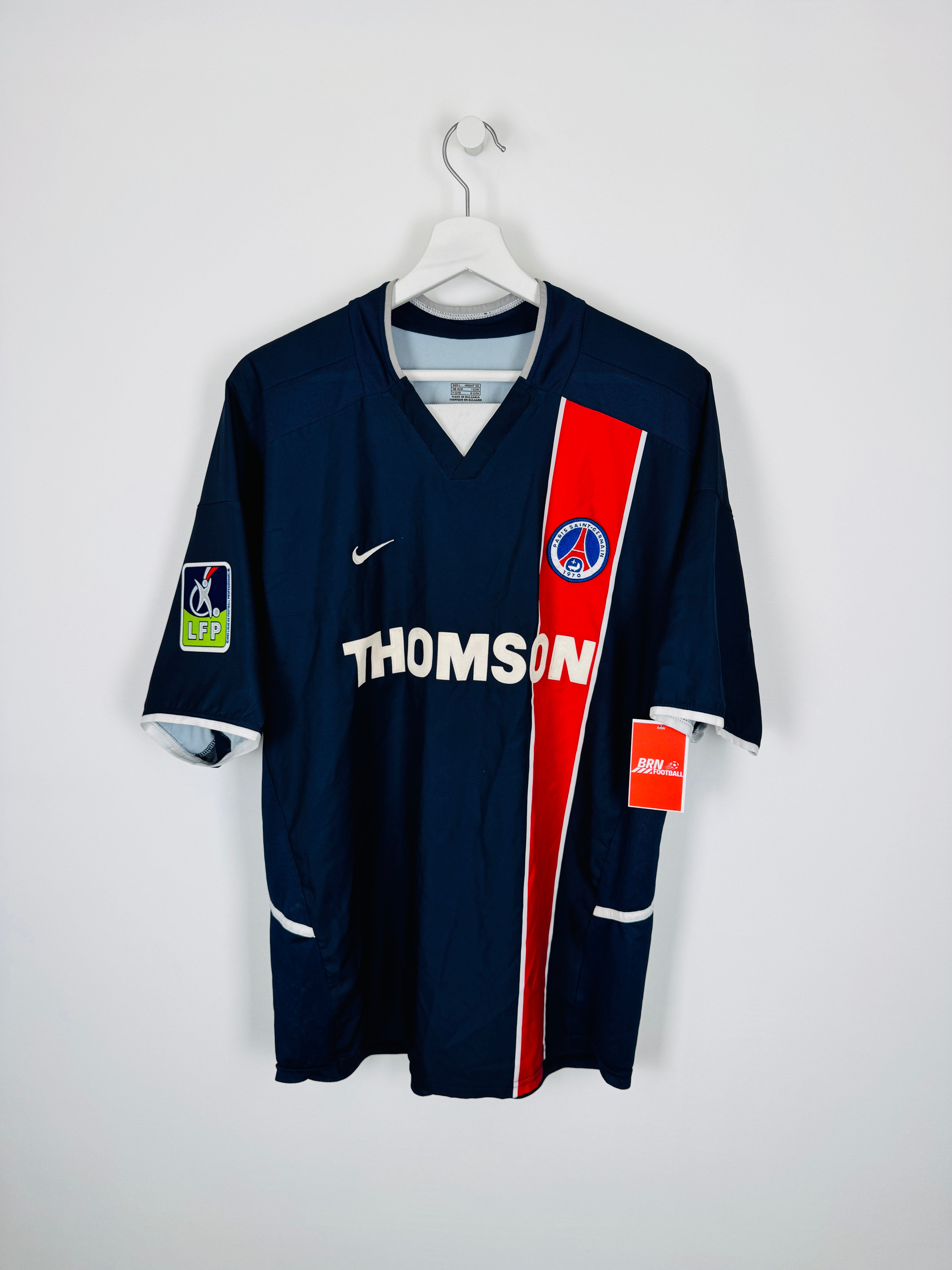 PSG 2002/2003 HOME FOOTBALL SHIRT - RONALDINHO #10 (L)