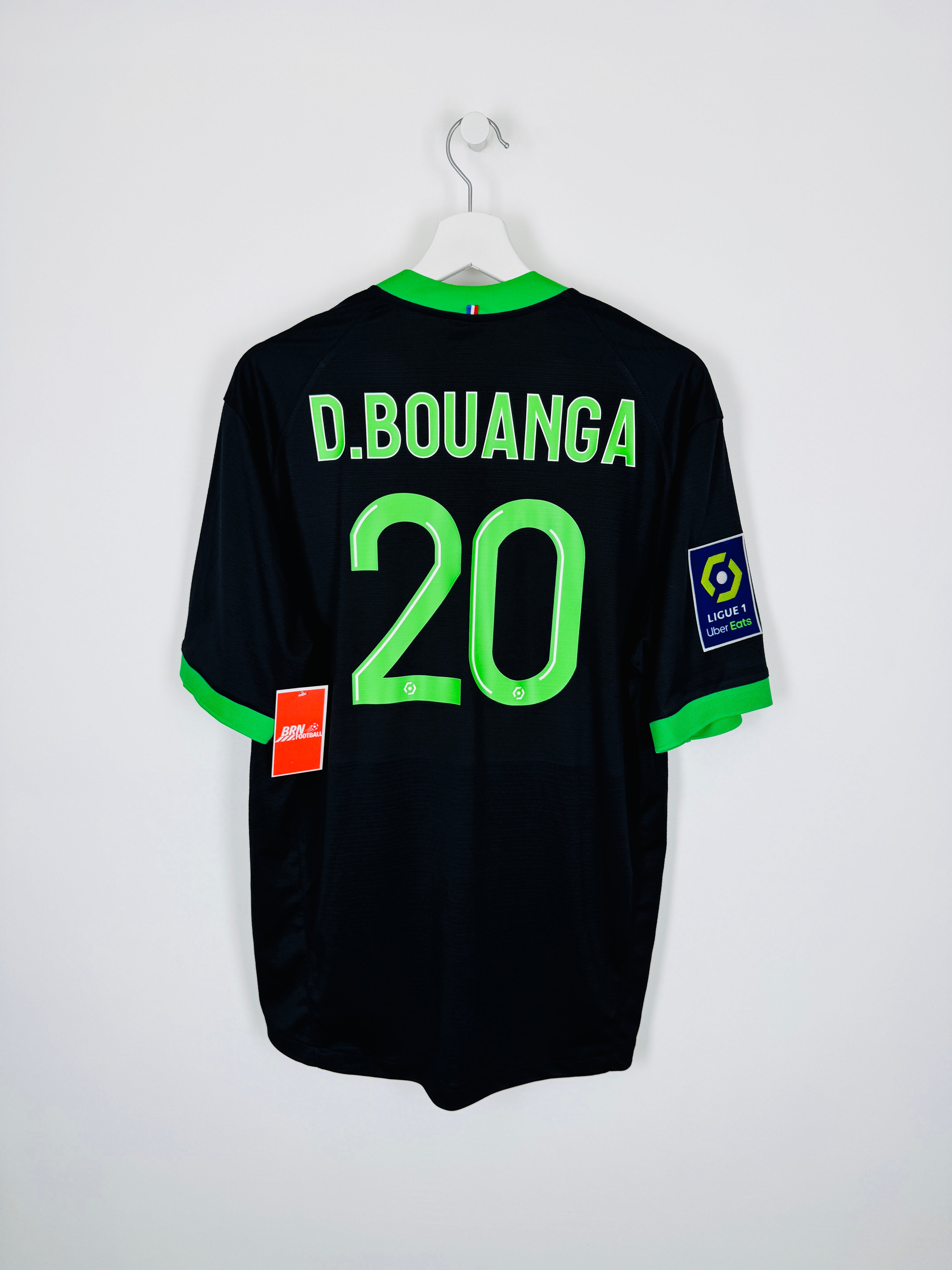 SAINT-ÉTIENNE 2020/2021 THIRD FOOTBALL JERSEY - D.BOUANGA #20 (XL)