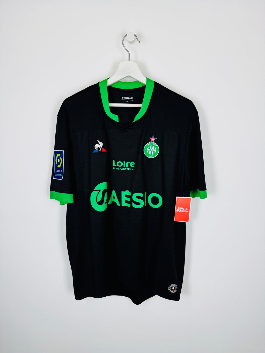 SAINT-ÉTIENNE 2020/2021 THIRD FOOTBALL JERSEY - D.BOUANGA #20 (XL)