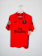 PSG 2014/2015 THIRD FOOTBALL SHIRT - SILVA #2 (S)