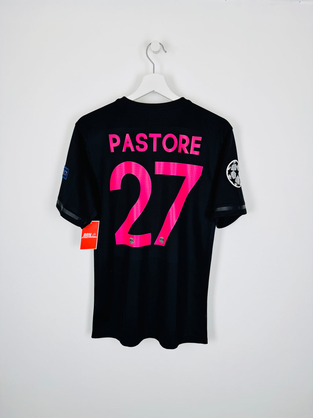 PSG FOOTBALL JERSEY 2015/2016 THIRD - PASTORE #27 (S)