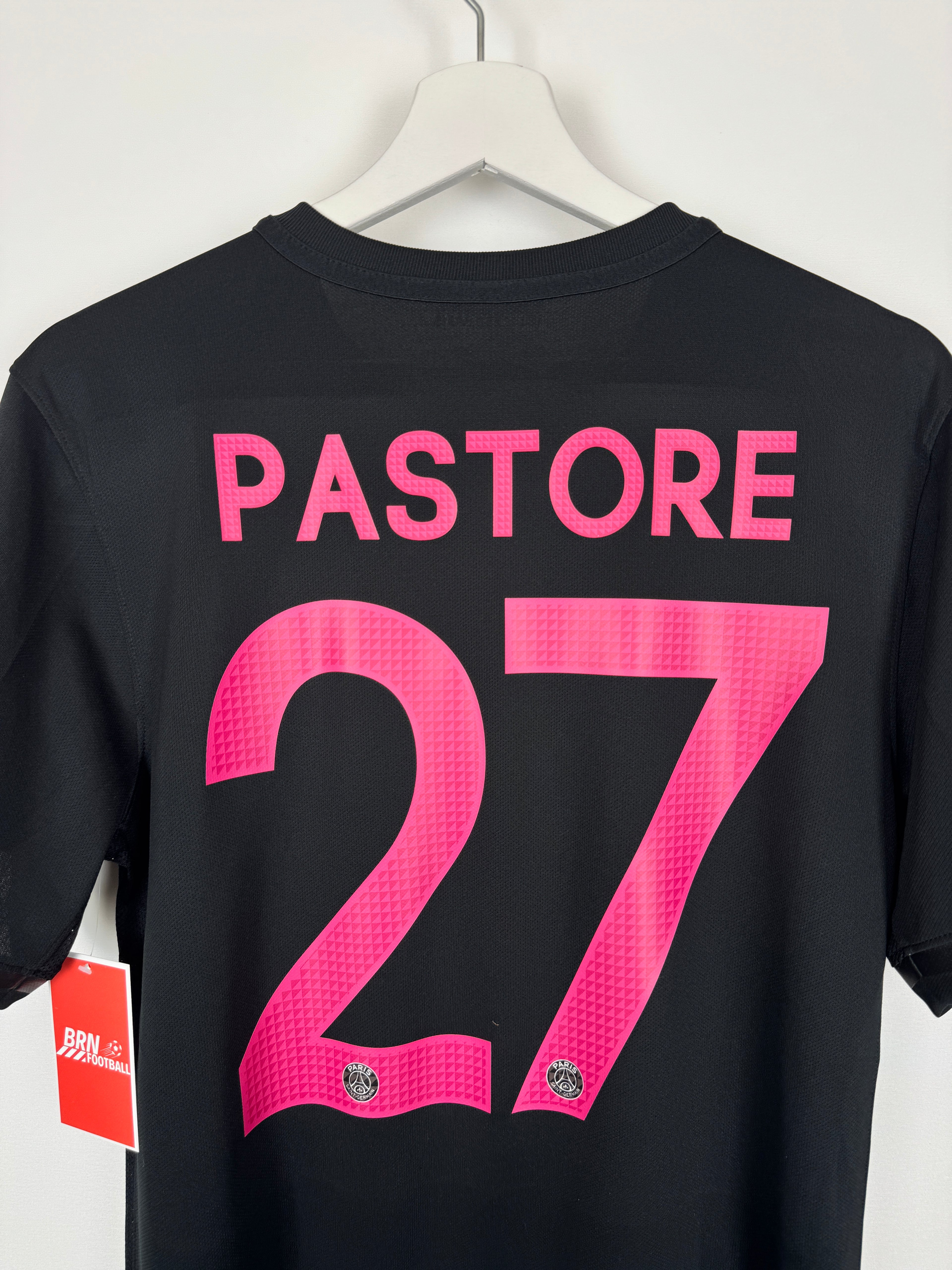 PSG FOOTBALL JERSEY 2015/2016 THIRD - PASTORE #27 (S)