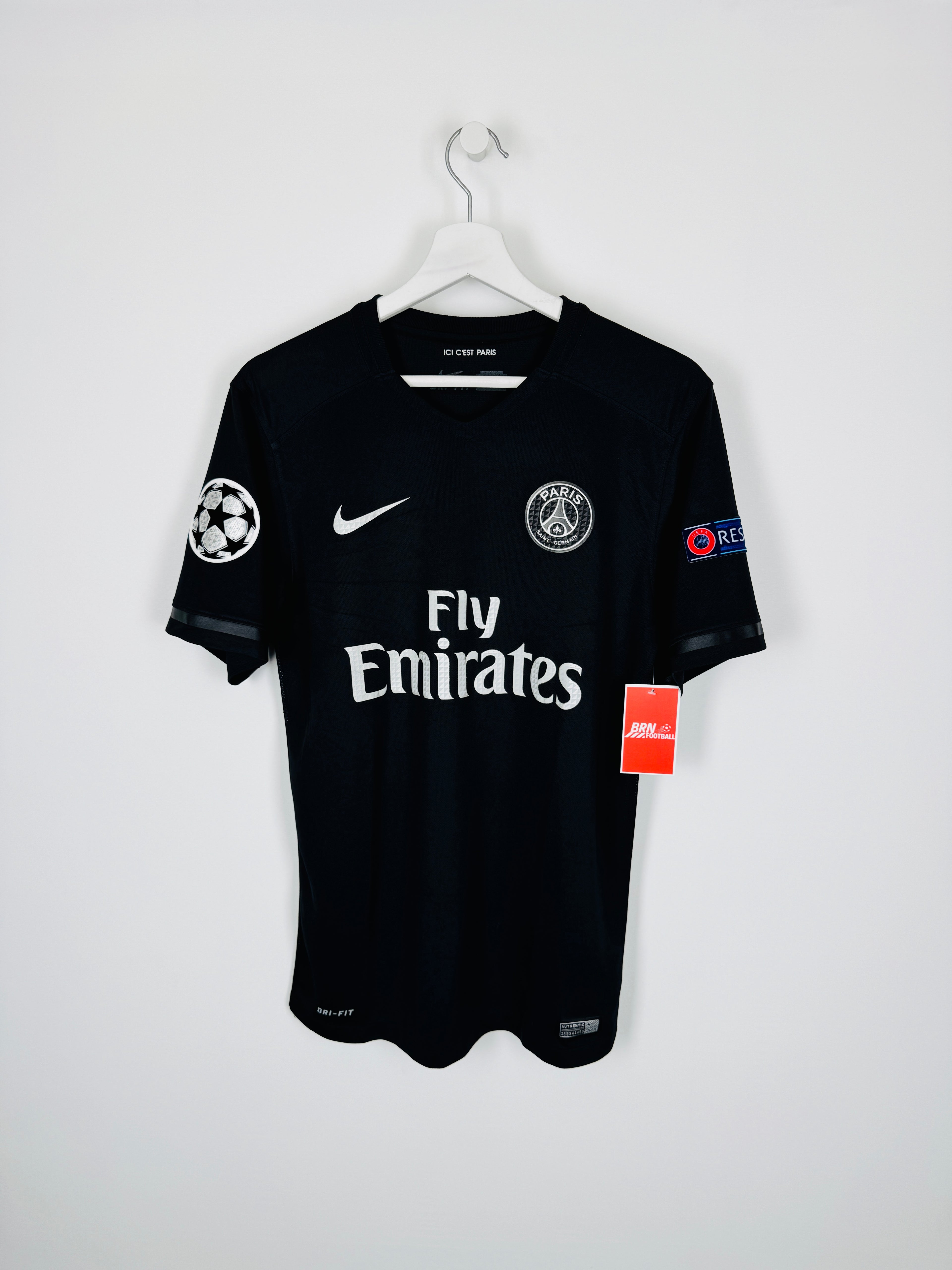 PSG FOOTBALL JERSEY 2015/2016 THIRD - PASTORE #27 (S)
