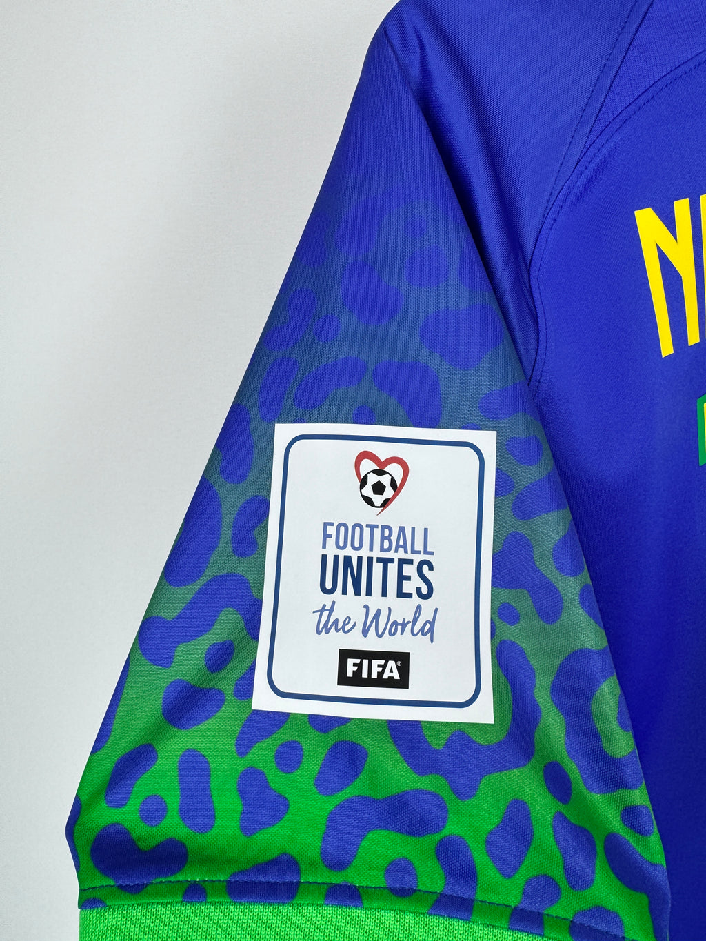 BRAZIL 2022 AWAY FOOTBALL JERSEY - NEYMAR JR #10 (L)