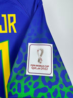 BRAZIL 2022 AWAY FOOTBALL JERSEY - NEYMAR JR #10 (L)