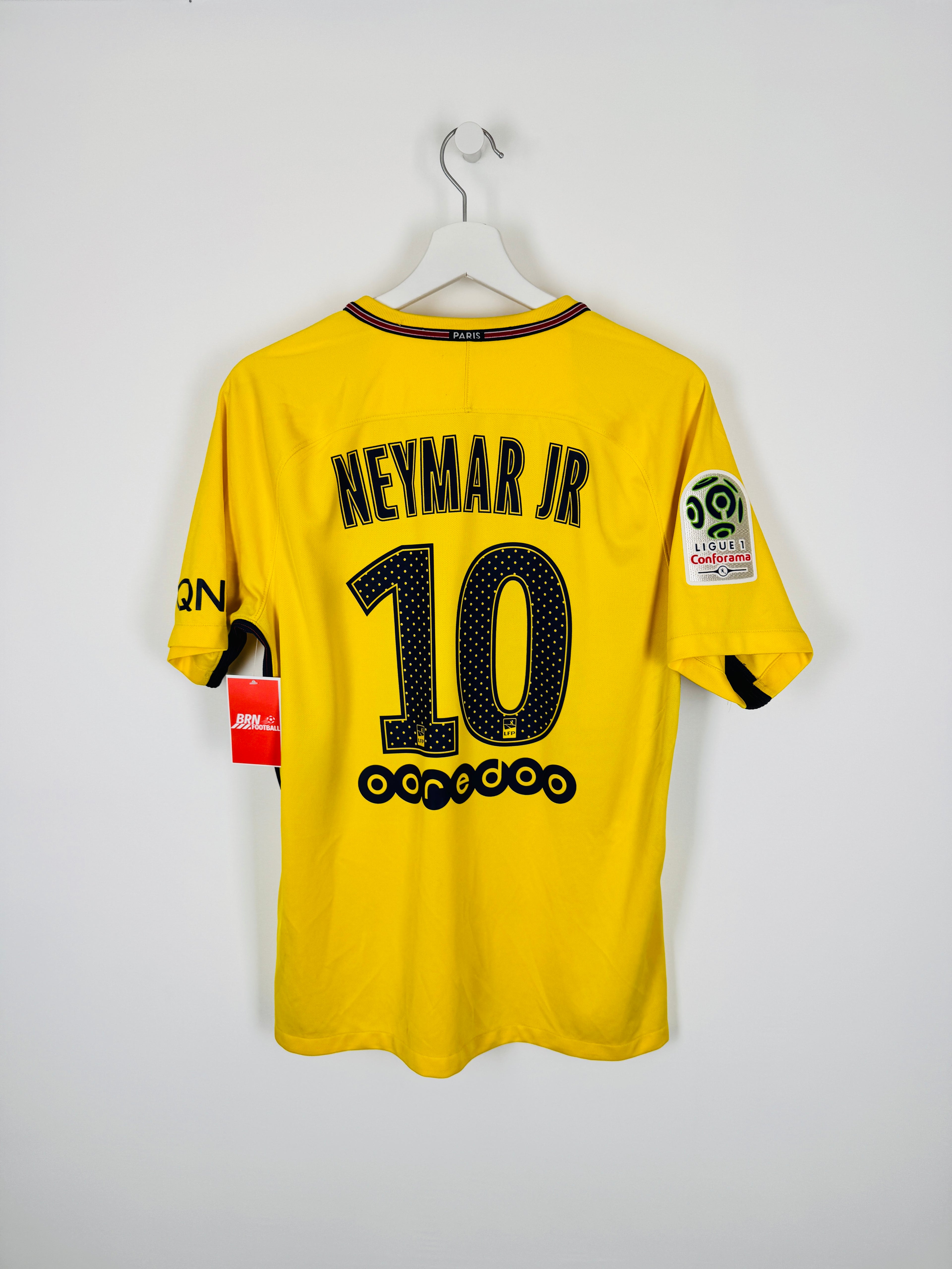 PSG 2017/2018 AWAY FOOTBALL JERSEY - NEYMAR JR #10 (M)