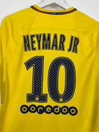 PSG 2017/2018 AWAY FOOTBALL JERSEY - NEYMAR JR #10 (M)