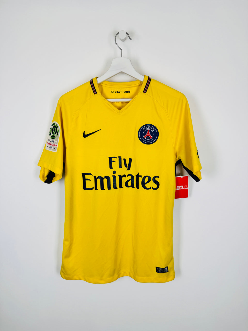 PSG 2017/2018 AWAY FOOTBALL JERSEY - NEYMAR JR #10 (M)