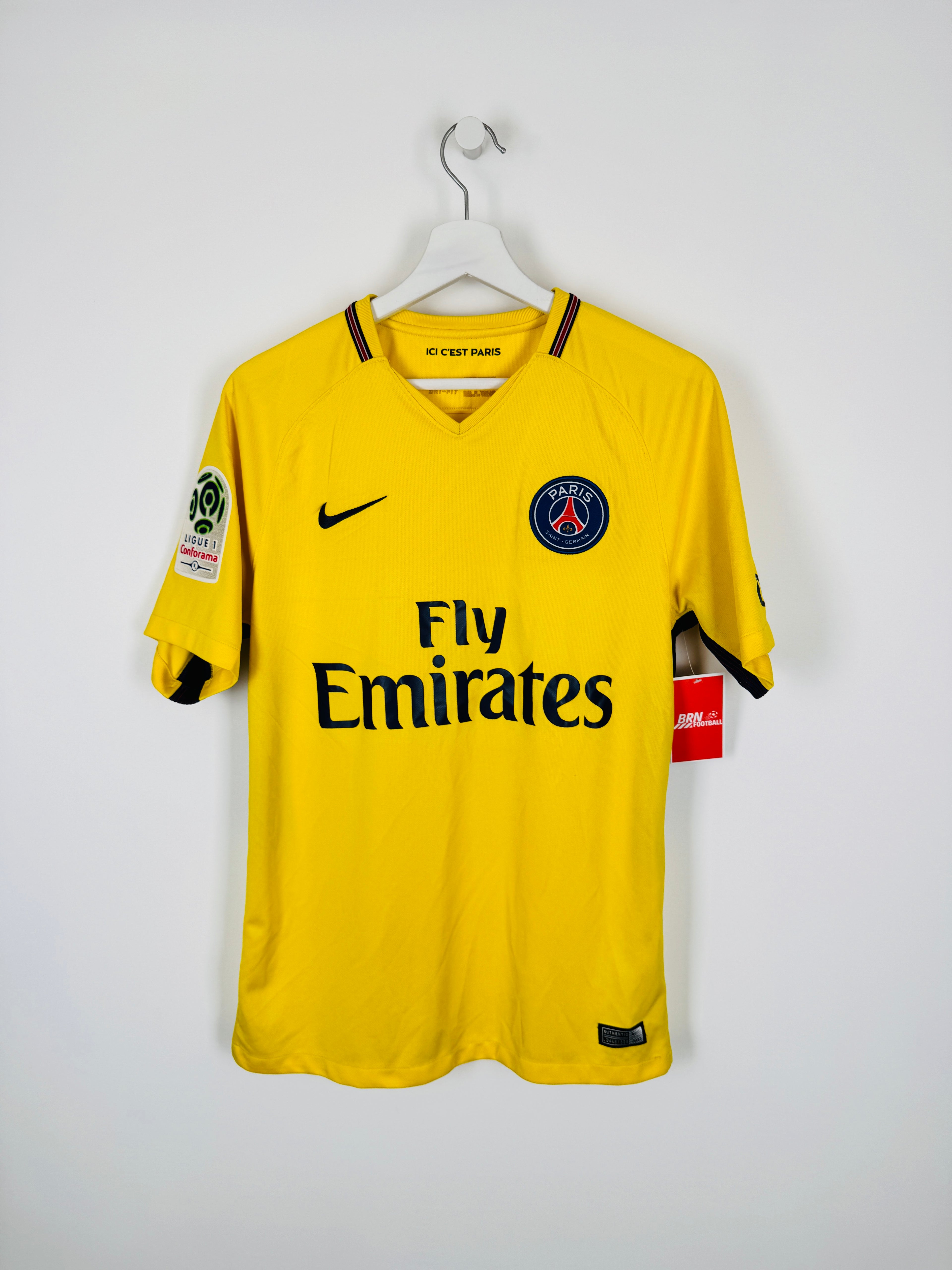 PSG 2017/2018 AWAY FOOTBALL JERSEY - NEYMAR JR #10 (M)